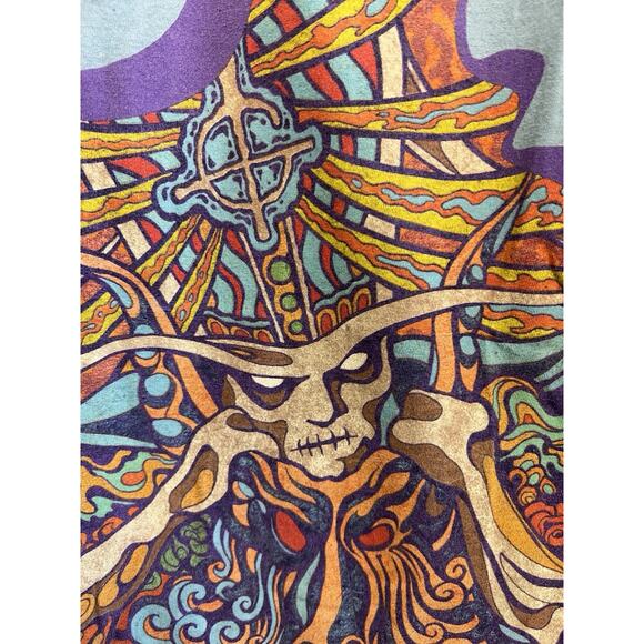 Lot Of 3 Band Tees T-shirts Large Ghost Slipknot Metal Music Punk Goth Black - Picture 15 of 16